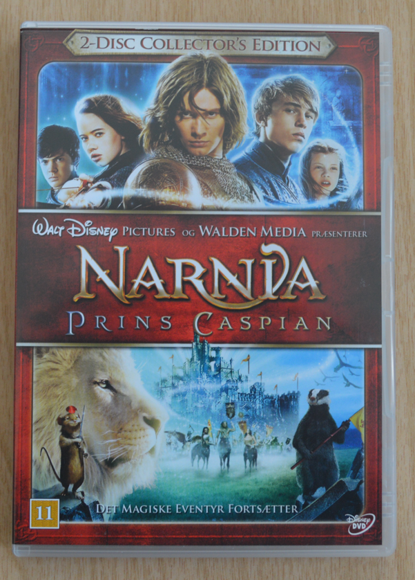 Narnia Prins Caspian, DVD, eventyr