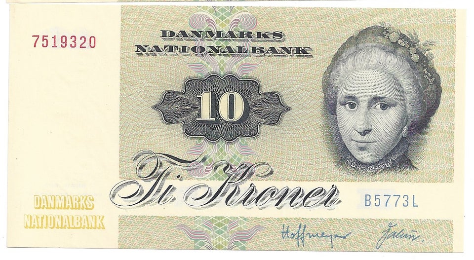 Danmark sedler 10 kr