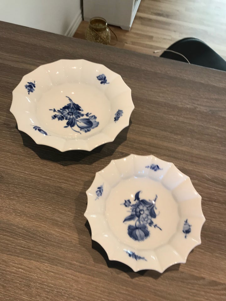 Porcelæn, Skåle, Blå Blomst