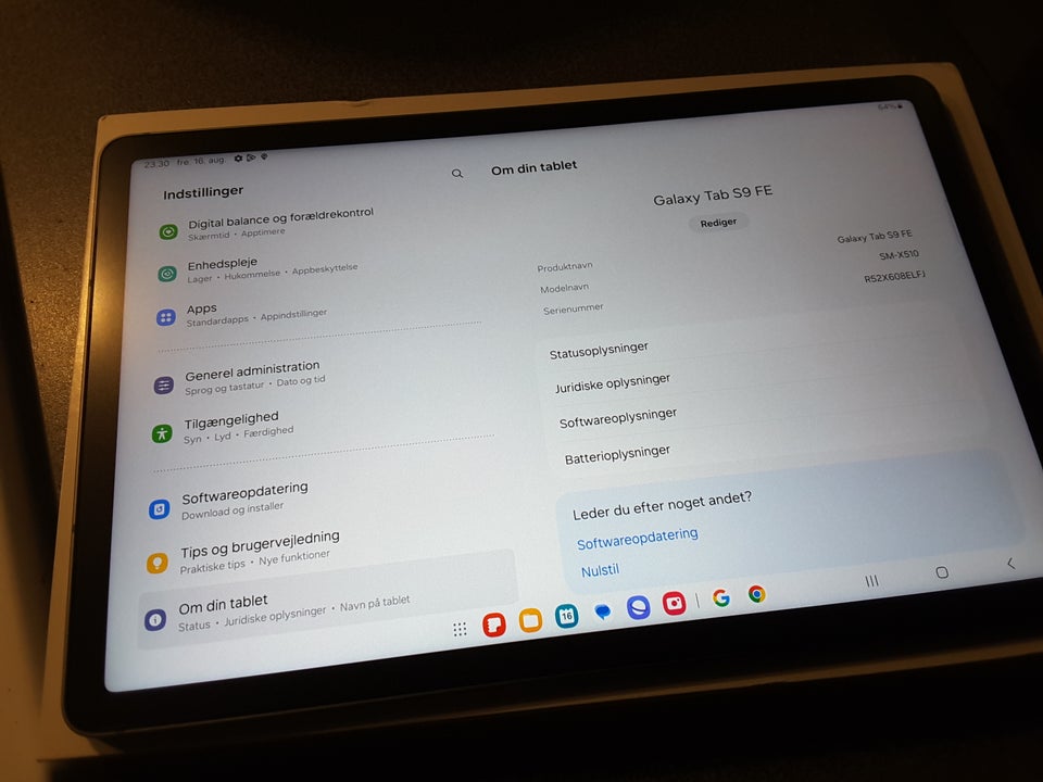 Samsung, Galaxy Tab S9 FE, 10.9