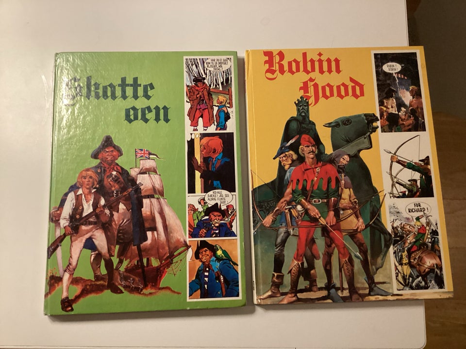 Skatteøen, Robin Hood, Tegneserie