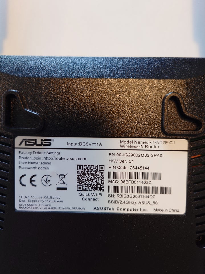 Router, wireless, Asus