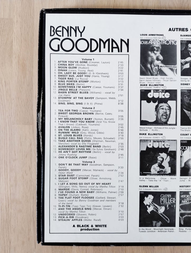 LP, Benny Goodman, Benny Goodman