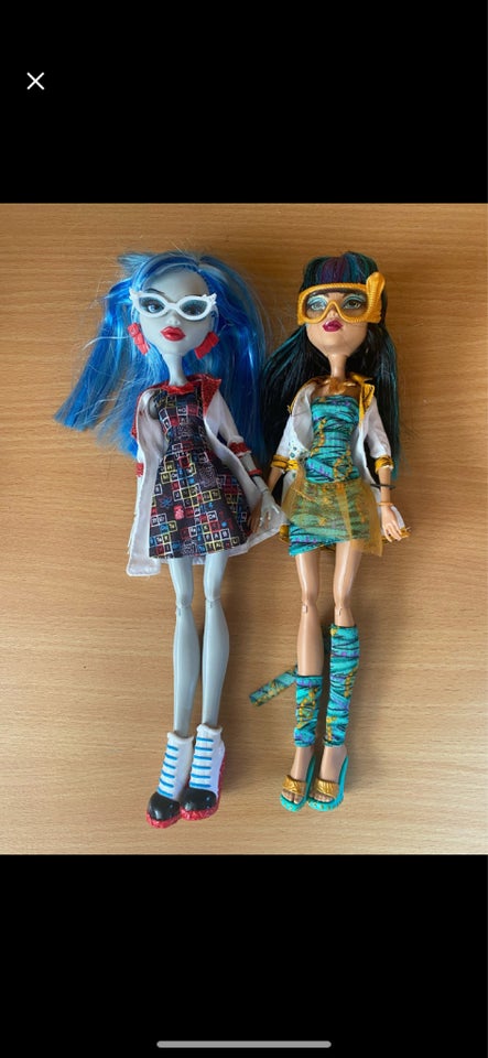 Andet, Monster high dukker - samlet