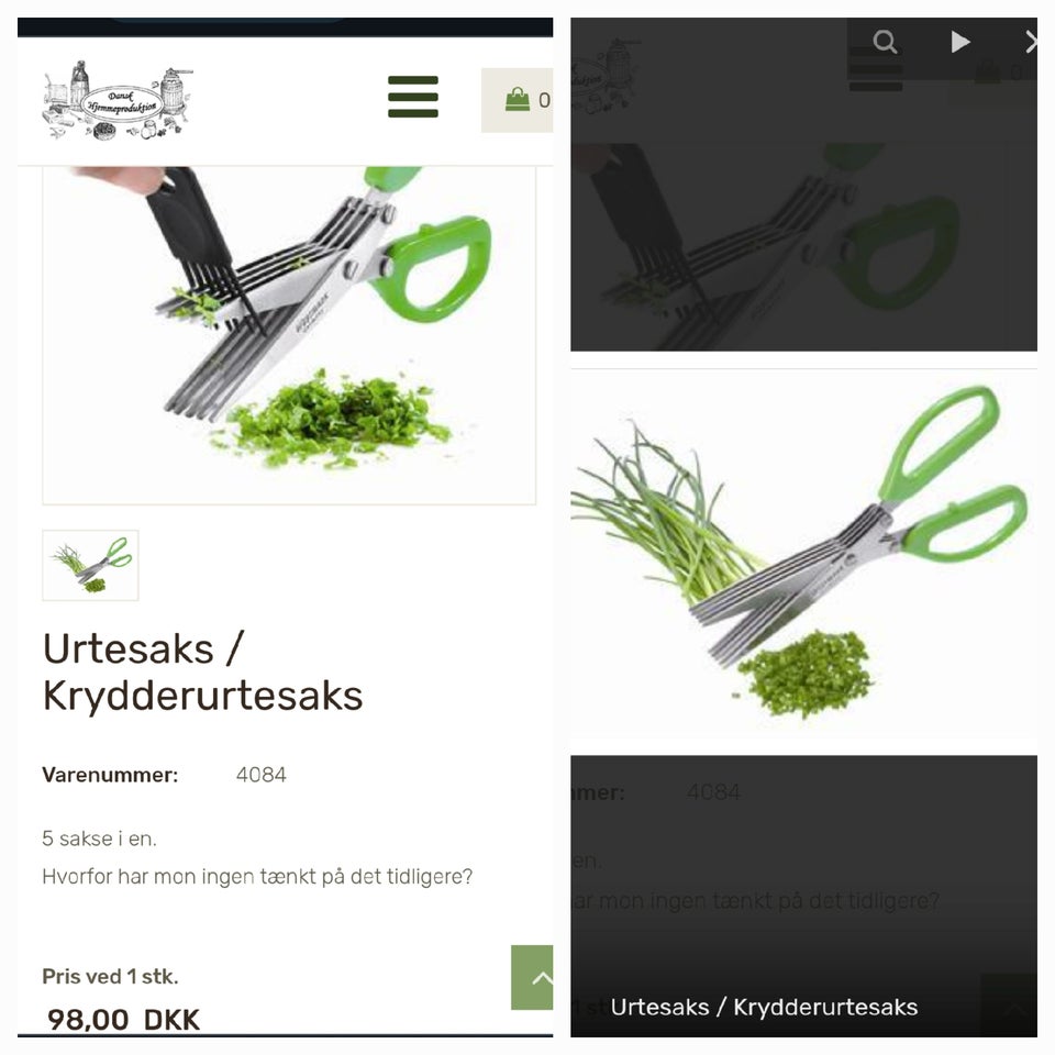 Urtesaks - urtekniv Westmark