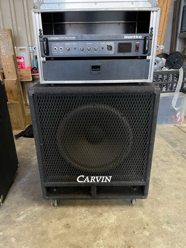 Baskabinet, Carvin Rl 115, 500 W