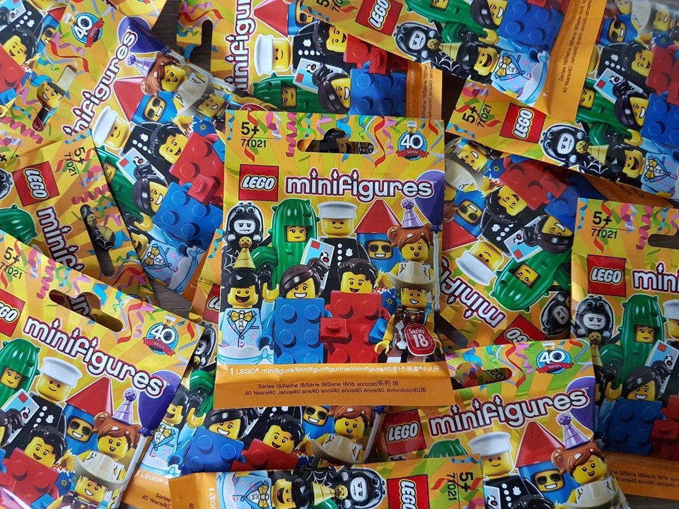 Lego Minifigures Uåbnet Lego