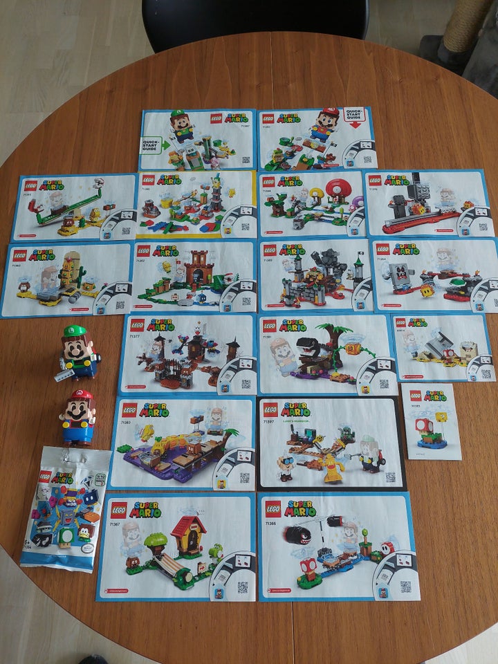 Lego Super Mario, Mange