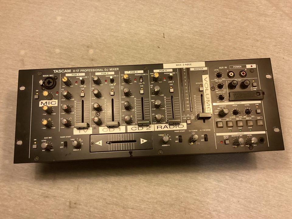 Mixer, Tascam