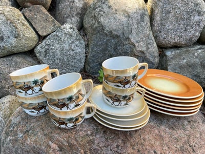 Porcelæn Kaffestel Vintage