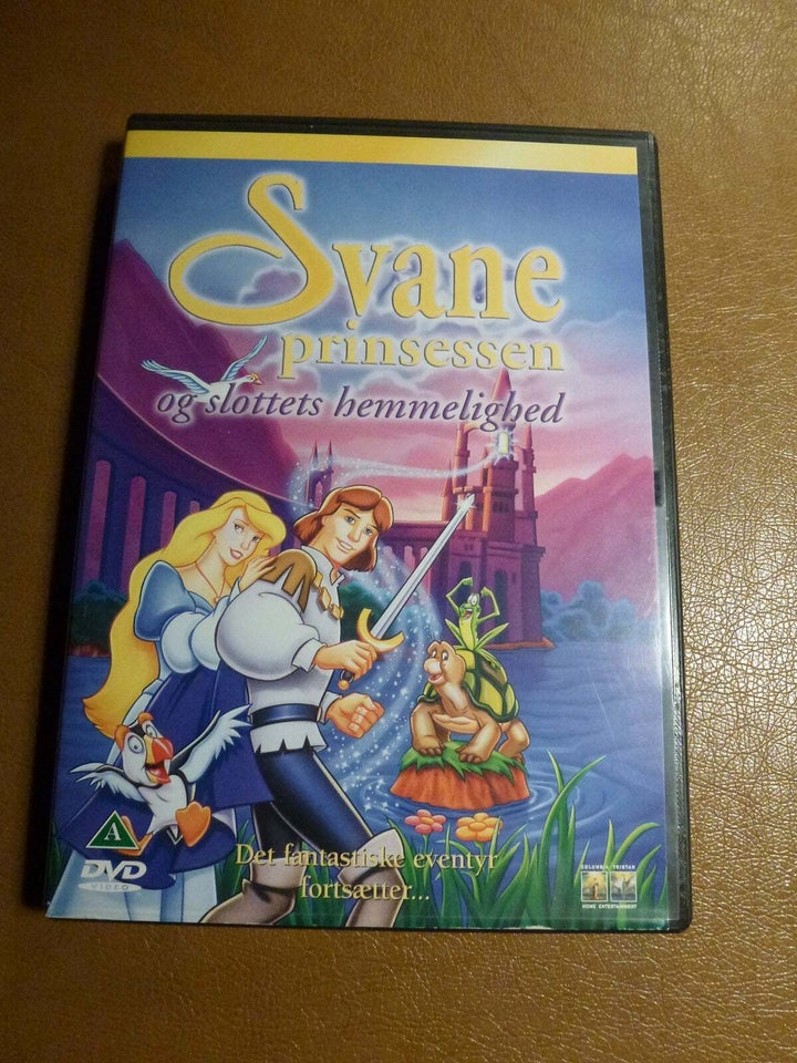 Svane prinsessen, DVD, tegnefilm