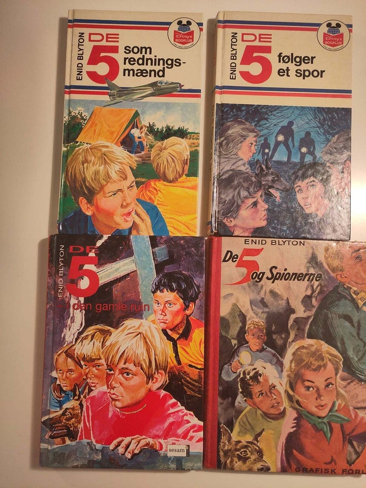 5 klassiske børnebøger for kr 50,