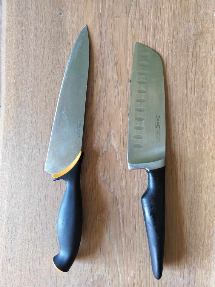 2 Køkkenknive, Fiskars