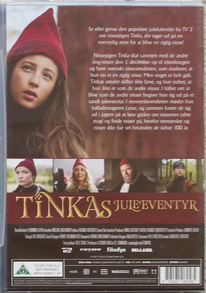 Tinka's juleeventyr, DVD,