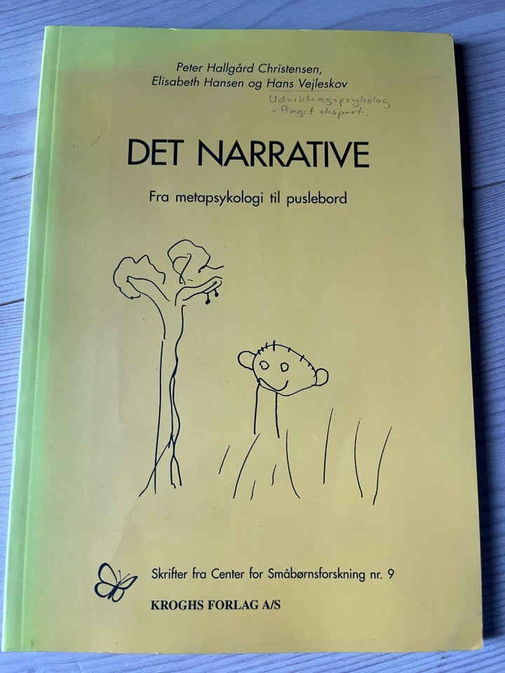 Det narrative - fra metapsykologi