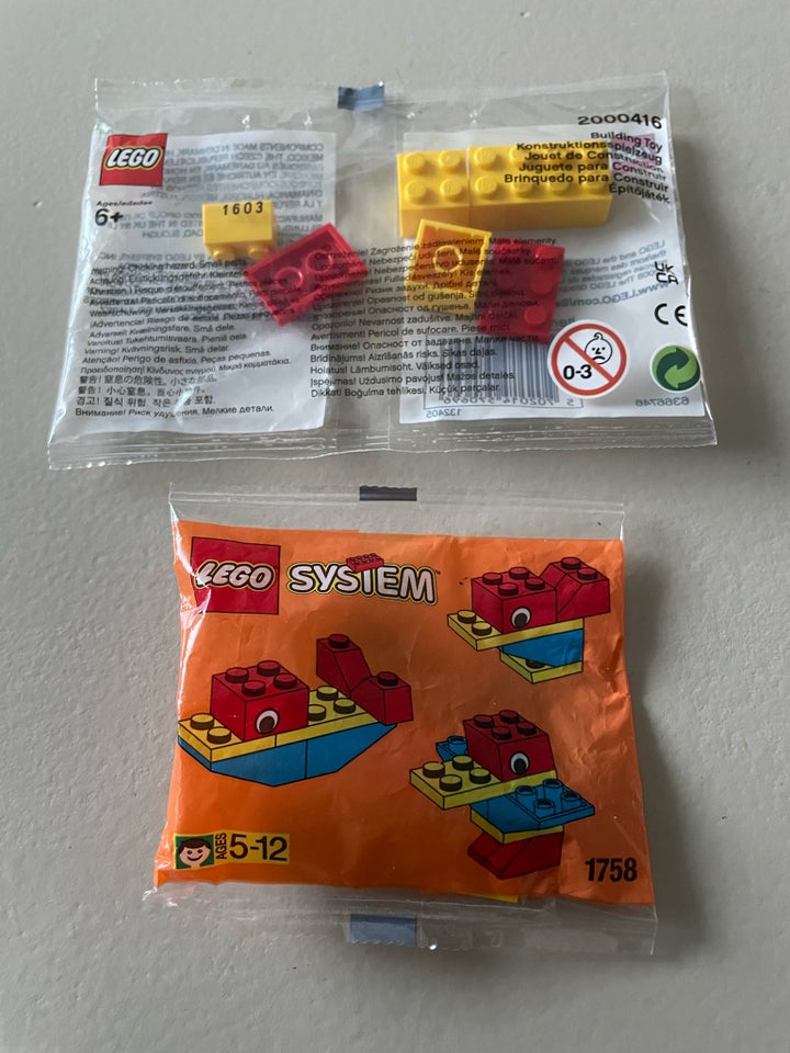 Lego blandet, Lego system gammelt