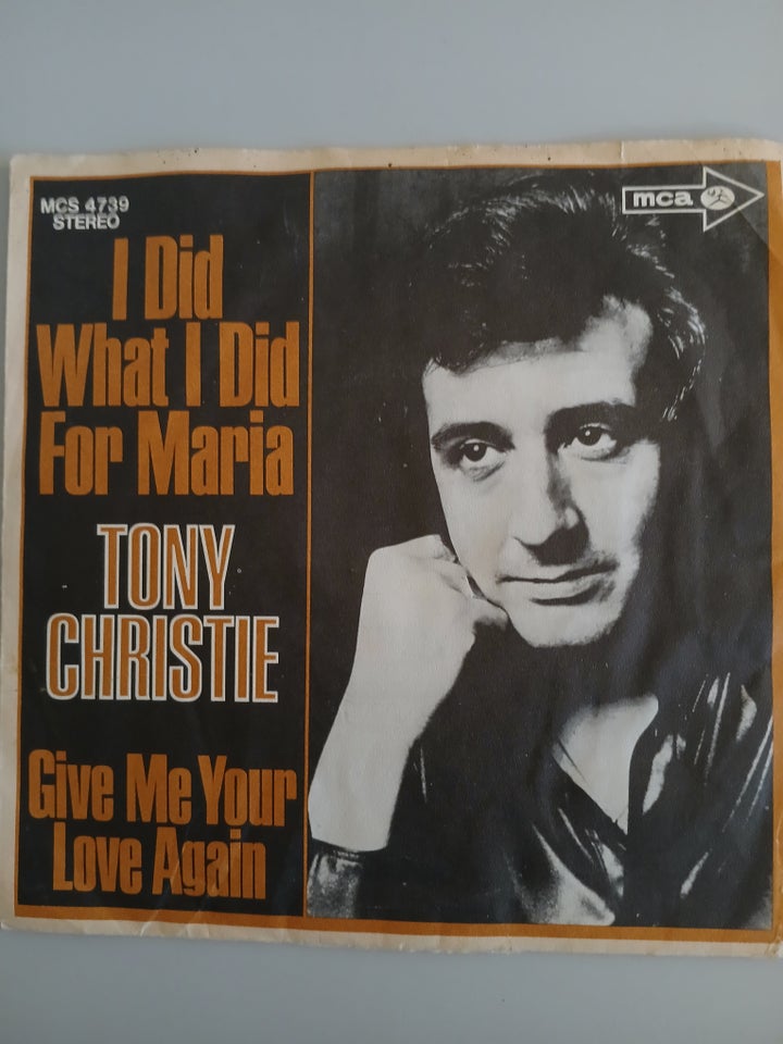 Single, Tony Christie, I Did What I