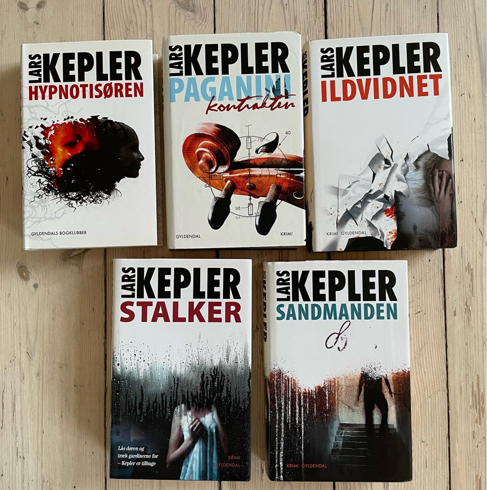 Diverse titler, Lars Kepler,