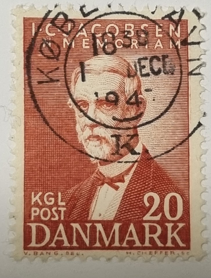 Danmark stemplet Variant