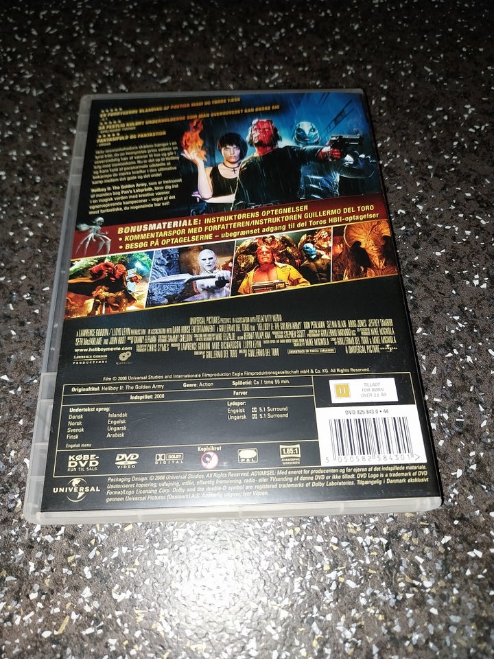 HELLBOY 2, DVD, eventyr