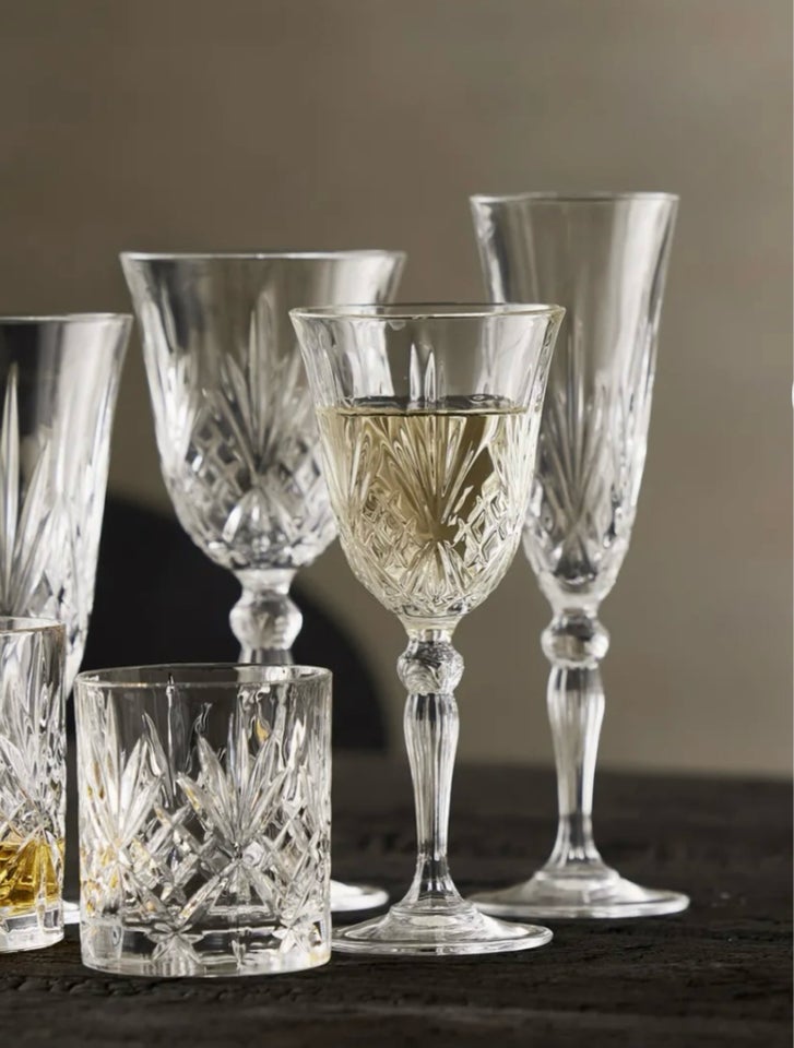 Glas, Champagneglas, Lyngby glas