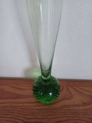 Glas Orkidé vase Vintage