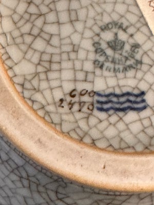 Porcelæn Vase med kaktus  Royal