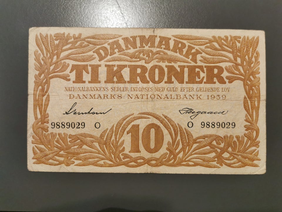 Danmark, sedler, 10 kr