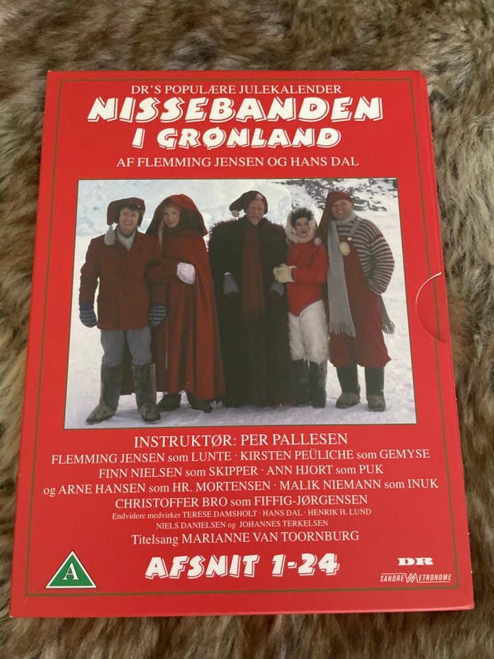 Nissebanden i Grønland, DVD,