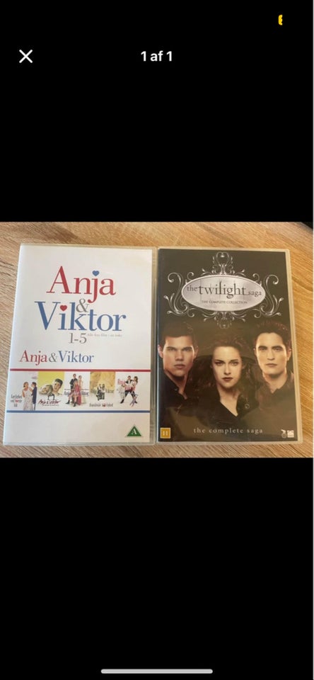 Anja og Viktor. Twilight., DVD,