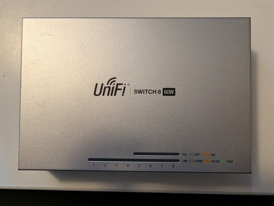 Switch Unifi US-8-60w Rimelig