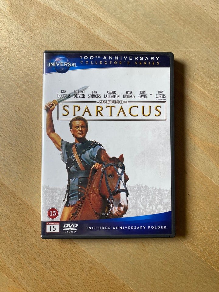 Spartacus (1960), DVD, action