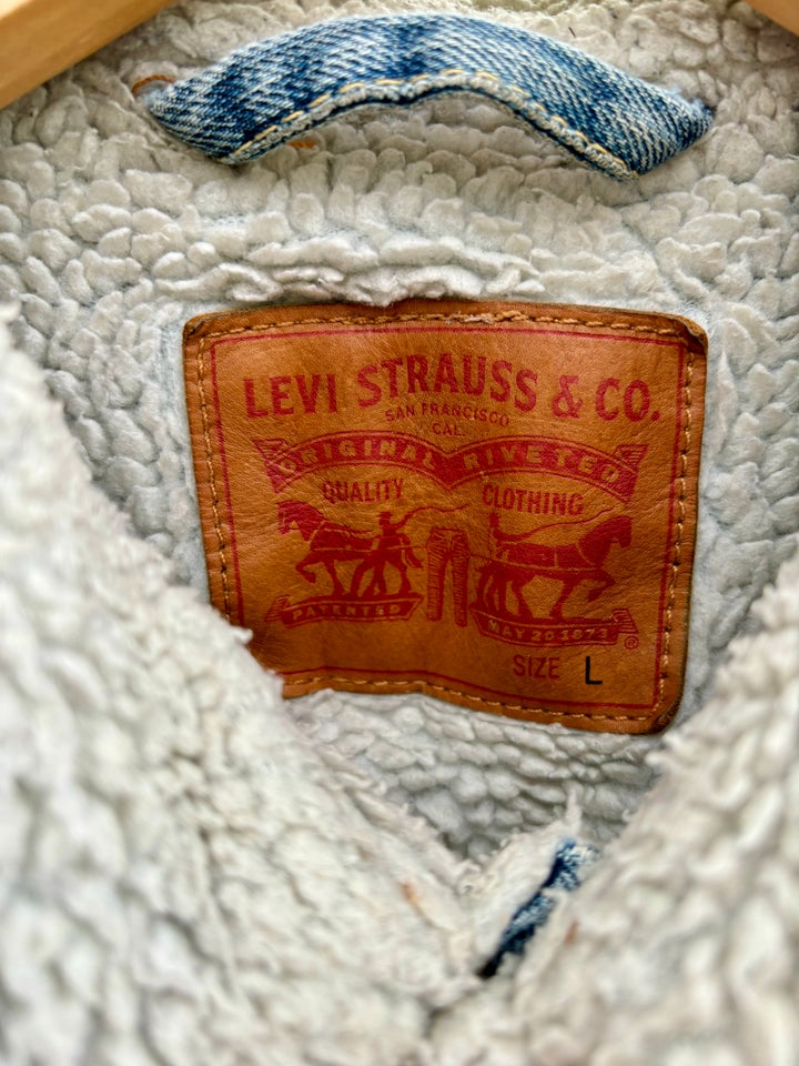 Cowboyjakke, str. L, Levis