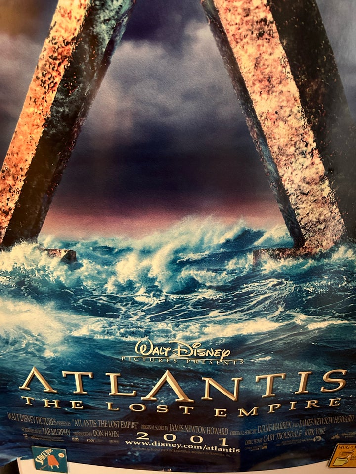 Disney Filmplakat Atlantis b: 70