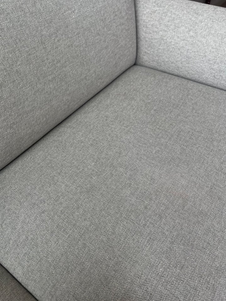 Sofa, hør, 2 pers.