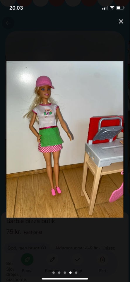 Barbie, Pizzaovn