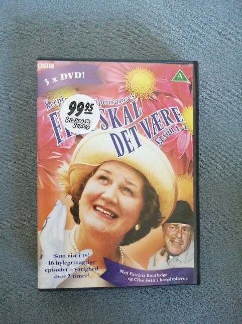 Fint skal det være Sæson 1+2 DVD