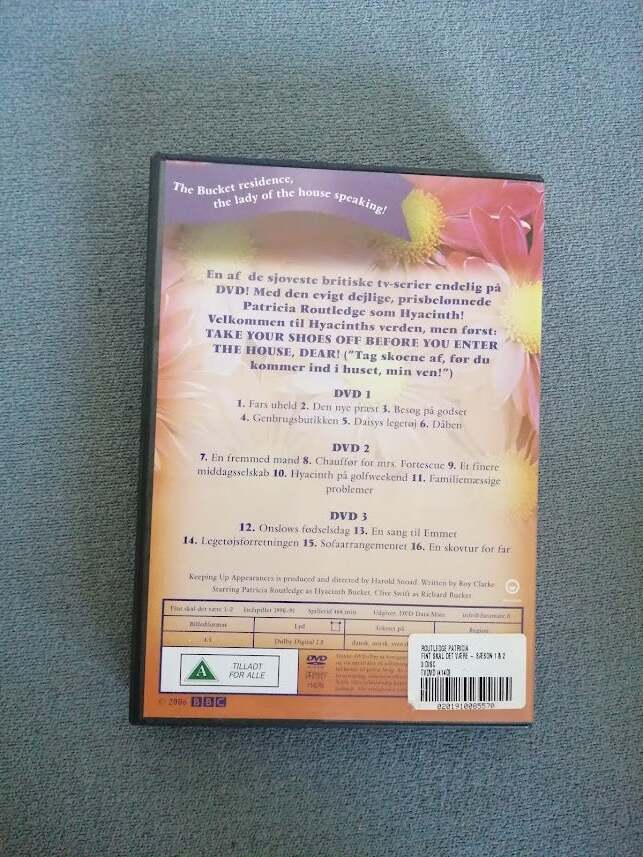 Fint skal det være Sæson 1+2 DVD