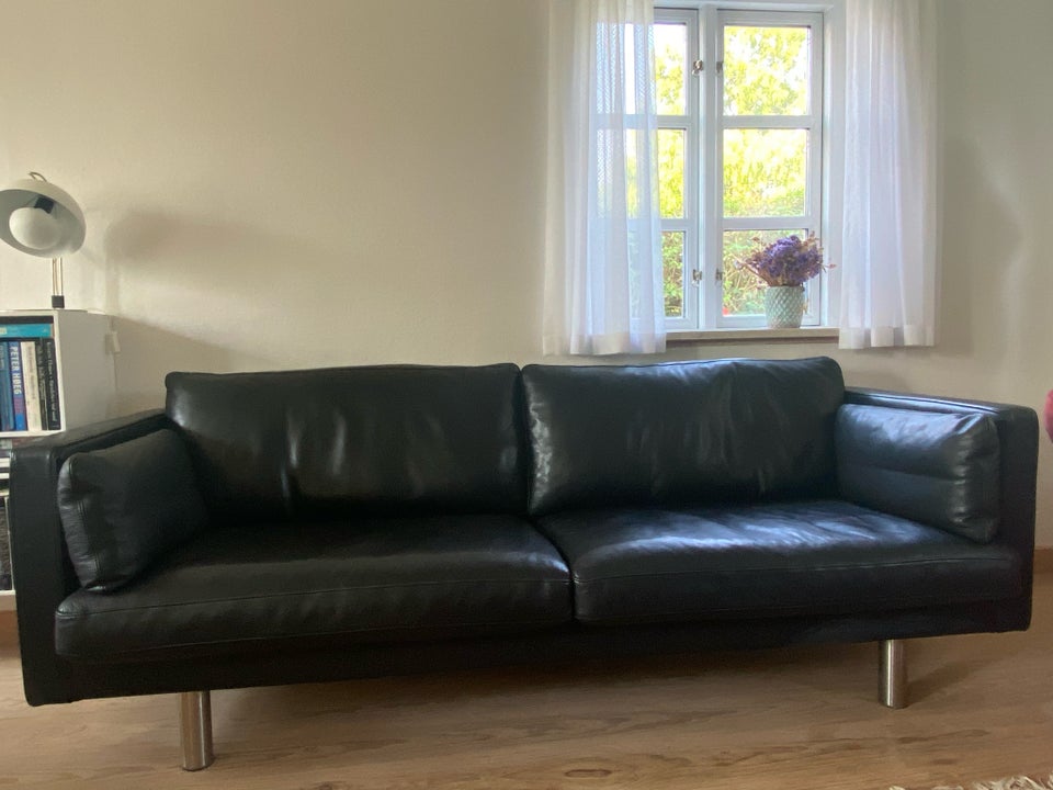 Sofa læder 3 pers