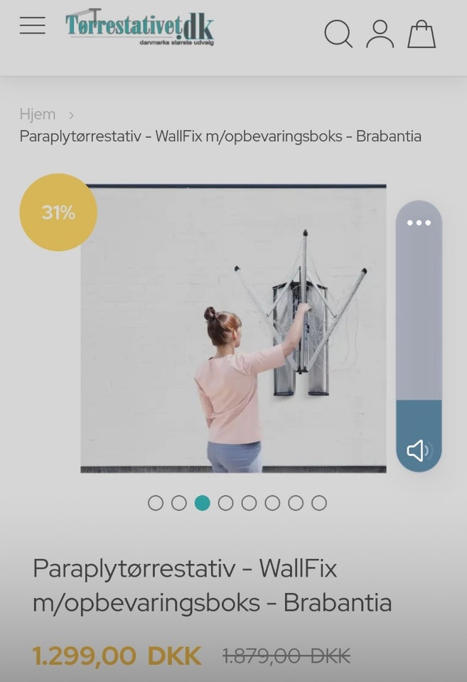 Brabantia Paraply tørrestativ