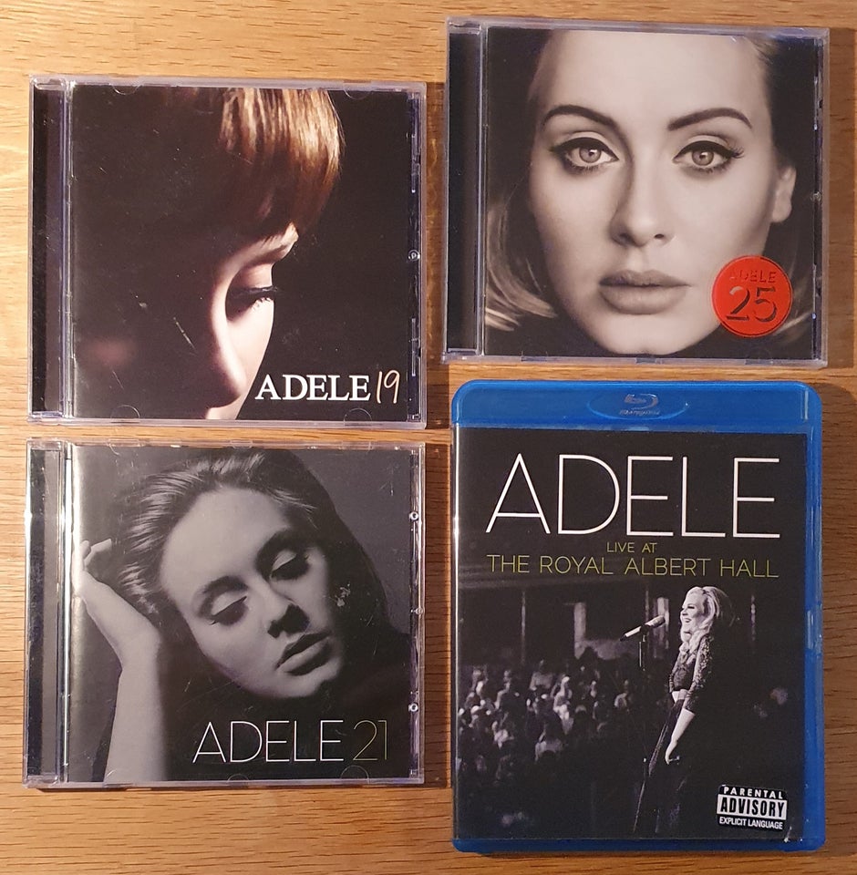 Adele: 19 - 21 - 25 - Live, pop