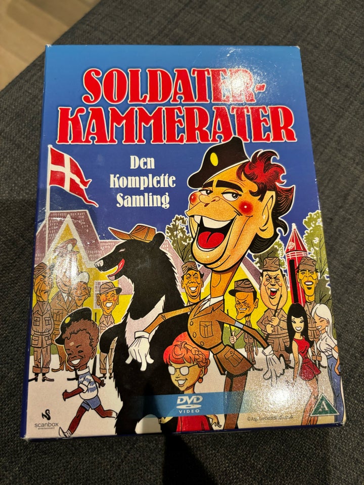 Soldaterkammerater , DVD, komedie