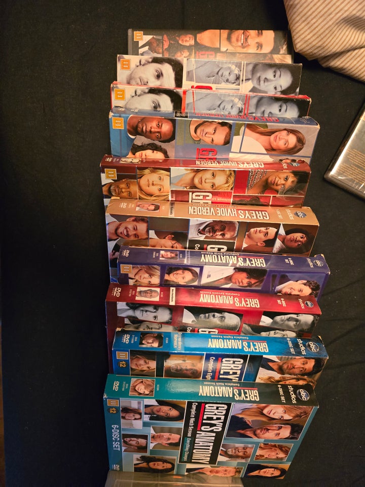 Greys hvide verden, DVD, TV-serier