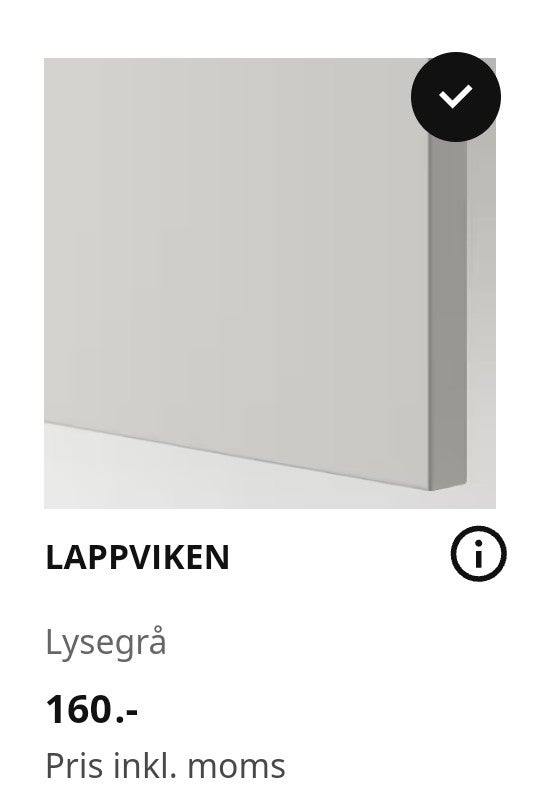 Tv bord Ikea egetræ