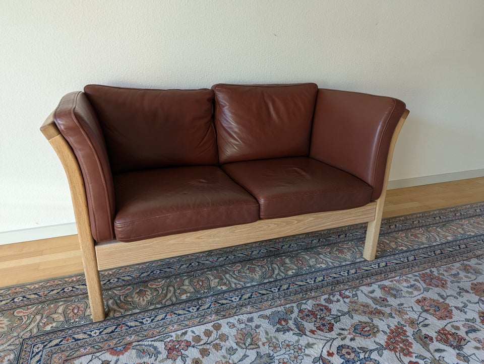 Sofa læder 2 pers