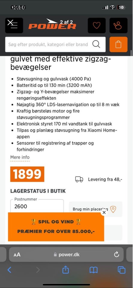 Robotstøvsuger Xiaomi