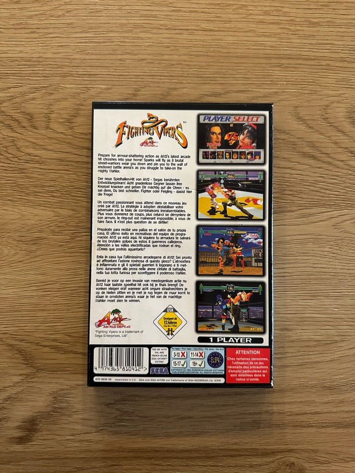 Fighting Vipers, Sega Saturn