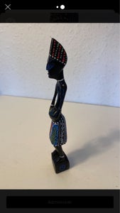 Afrikansk skulptur mand figur