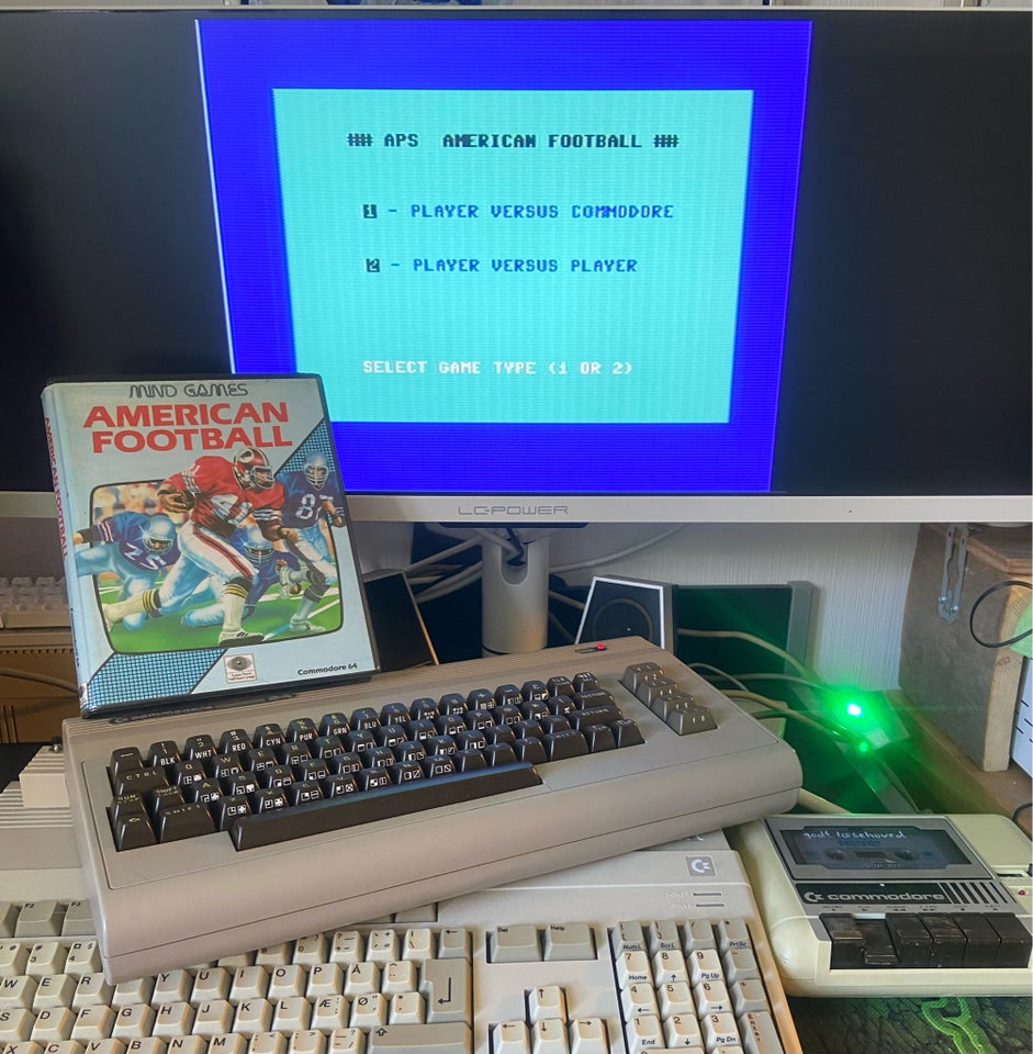 American Football Commodore 64