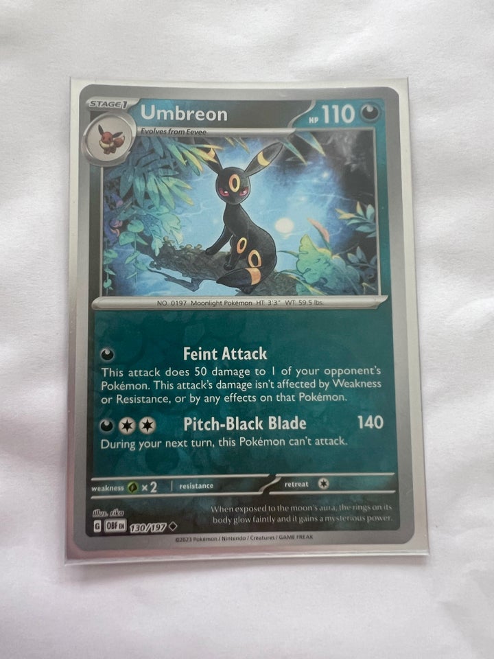 Samlekort, Umbreon reverse